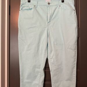 Crown and Ivy High rise Skinny Crop Pants